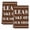 Brown White, variant on Black Letter Kitchen Towels Set of 3, Modern Minimalist White Text Striped Absorbent Dish Towels for Kitchen, Microfiber Hand Towel, Quick Drying Tea Towel for Cleaning Decorative Dishcloths