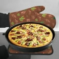 thumbnail image 7 of Vsdgher Cute Armadillos Oven Mitts and Pot Holders 2 pcs Set,High Heat Resistant Kitchen Oven Glove for Baking and Cooking, 7 of 7