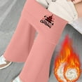 thumbnail image 6 of Neewe Women's Fleece Lined Pants Christmas Winter Thermal Warm Hiking Yoga Pants Bootcut High Waist Flare Leggings, 6 of 9