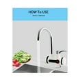 thumbnail image 6 of Digital Display Instant Hot Water Tap,Tankless Electric Faucet,Kitchen Faucet Water Heater ,Easy to Install, 6 of 6