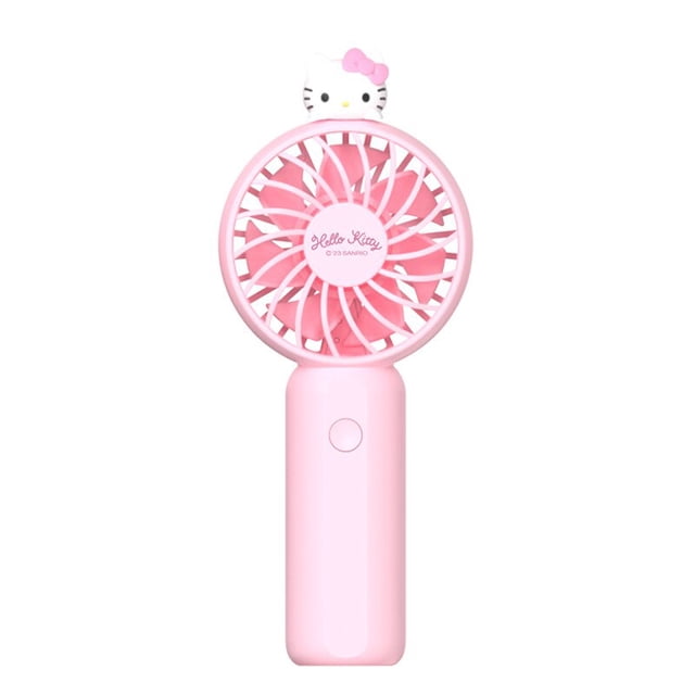 Ventilador portátil Deng Xun Sanrio Kawaii Hello Kitty USB verano