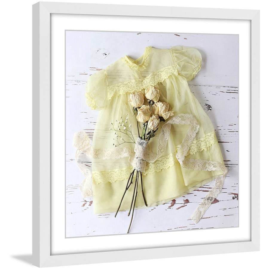 "Baby Dress Collection 11" Framed Painting Print