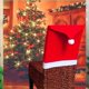 thumbnail image 3 of 6-Pack Santa Claus Chair Covers, 50 x 60 cm (19.7 x 23.6 inch), Christmas Decoration for Chairs, 3 of 5
