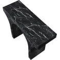 thumbnail image 6 of Meridian Furniture Pomezia Black Marble Finish Console Table, 6 of 8