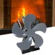 thumbnail image 1 of 5 termómetro de circulación de aire calentado ventilador de estufa de calor ventilador de estufa alimentado por calor para chimenea de madera/quemador gris BLESIY Ventilador de aspas para chimenea, 1 of 7