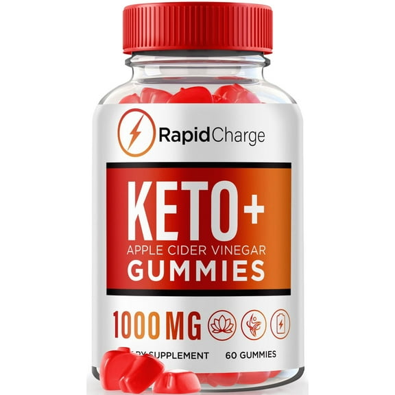 Rapid Charge Keto ACV Gummies, All Natural Keto ACV Gummies For Healthy LifeStyle, Official Apple Cider Vinegar Supplement, RapidCharge Keto Plus ACV Gummy, Gomitas Review (60 Gummies)