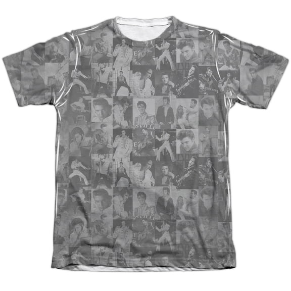 Elvis Presley TCB Crowd Sublimated T-Shirt White