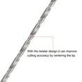 thumbnail image 5 of Uxcell 20Pack 0.8mm 1mm Mini Micro Twist Drill Bits, High-Speed Steel Extra Long Drill Bit 100mm, 5 of 6