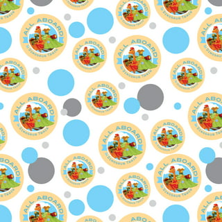 Busy Beavers Building Construction Premium Roll Gift Wrap Wrapping Paper 