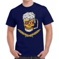 thumbnail image 1 of Playera Camiseta Tarro De Cerveza Calavera Craneo Cervecero, 1 of 5