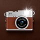 thumbnail image 4 of Pocket Video Recorder Retro Digital Camera Mini Cámara Portable 1080p (Brown 32G), 4 of 9