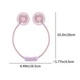 thumbnail image 2 of TaTaai 1Pcs Portable Neck Fan, Quiet Hands Free USB Fan with 3 Speeds, Strong Wind, 360° Adjustable High Flexibility Wearable Personal Fan for Sport Office Outdoor Travel, 2 of 5