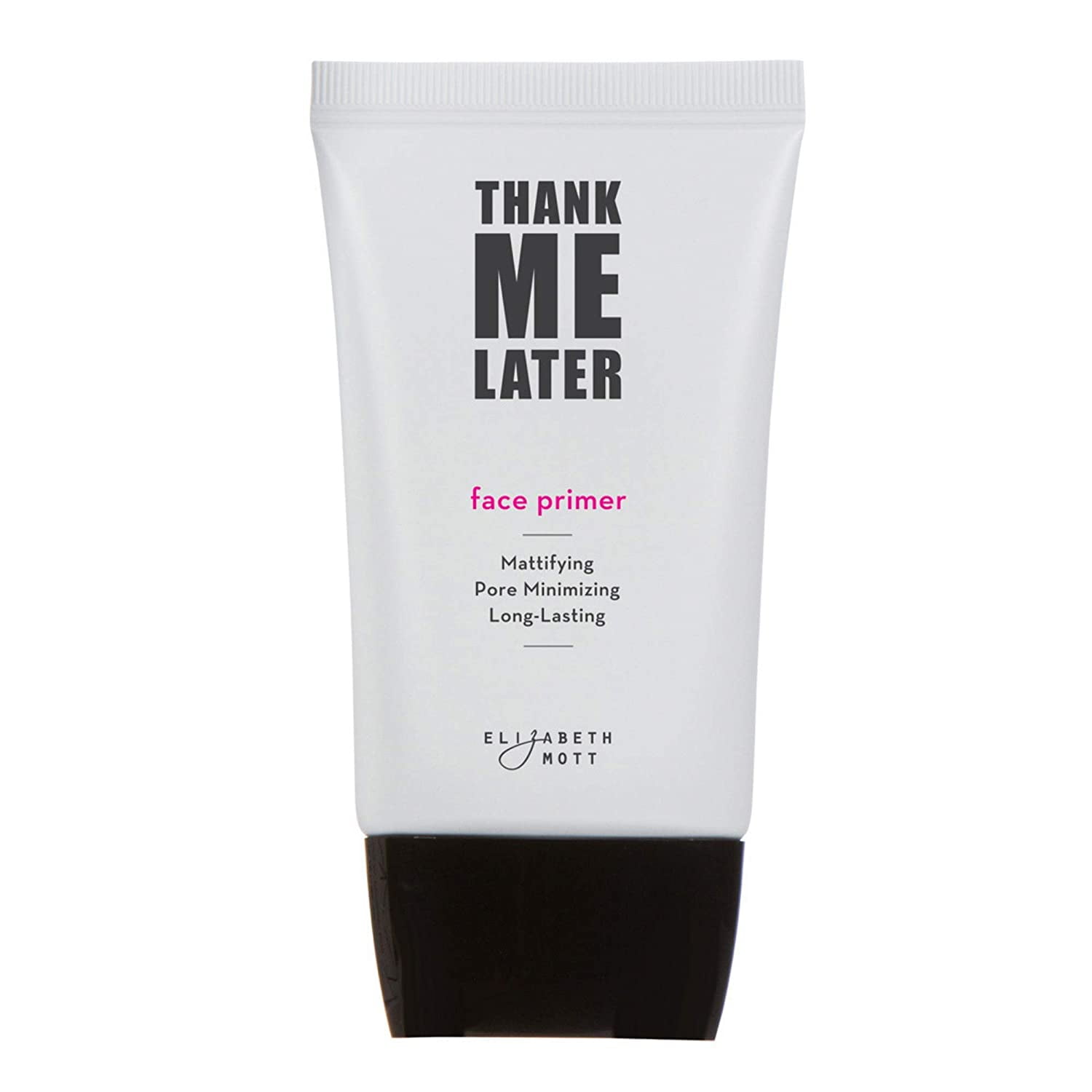 Elizabeth Mott Thank Me Later Base Primer for Face, Matte Makeup for Oily Skin, Pore Minimizer & Shine Control to Hide Wrinkles and Fine Lines, Cruelty Free Cosmetic, 30g