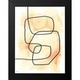 thumbnail image 2 of Lee, Judson 15x18 Black Modern Framed Museum Art Print Titled - Wandering Lines II, 2 of 5