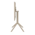 thumbnail image 5 of Air Bistro Set 3 Piece Taupe, 5 of 5