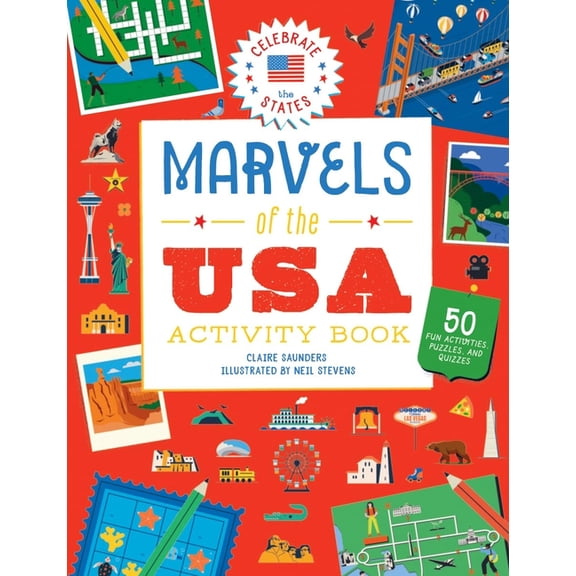 Celebrate the States Marvels of the USA Activity Book, (Paperback)