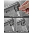 thumbnail image 3 of Mistaha Pull Out Kitchen Faucets With 3 Spray Modes Single-Handle 23 Inch Pull Down Bathroom, 3 of 8