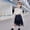 Black, variant on Eltusu Girls Mesh Skirts , Dancewear Elastic Waistband Lace Tutu Skirts Performance Clothes Black Size 7-8 T
