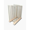 thumbnail image 3 of Art Storage Rack - 24' Long x 11' Wide with 24' Tall dowels - for Art Canvas Storage, Frames, Framed Art, Paintings, Unfinished wood, 3 of 8