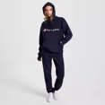 thumbnail image 3 of Champion Adult Sizing Iconic Embroidered Hoodie - Navy, 3 of 6