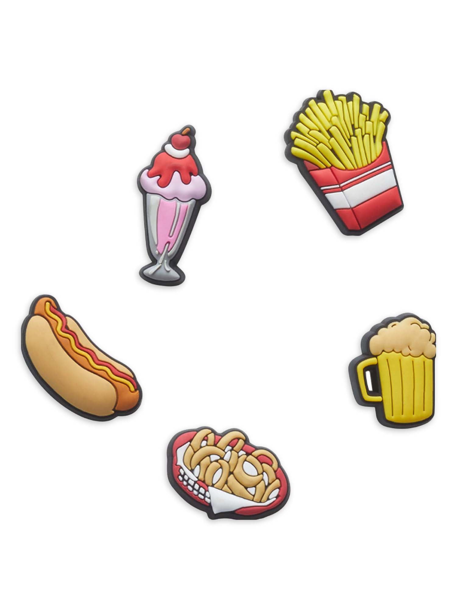 Crocs Jibbitz Fast Food 5Pack