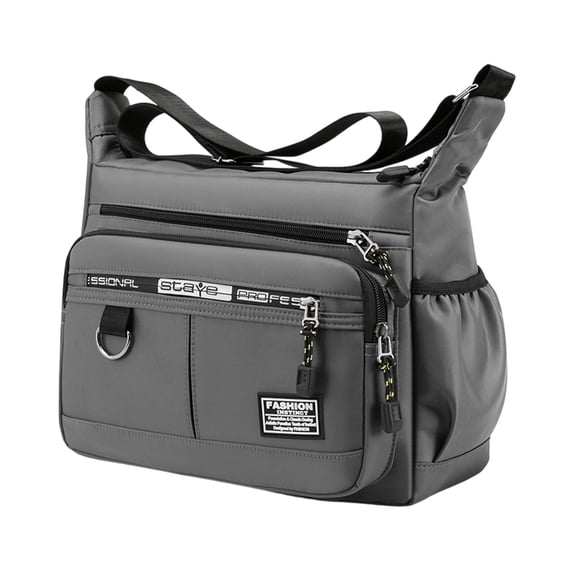 Light Weight Waterproof Crossbody Bag With Adjustable Strap Multi Pocket Hiking Shoulder Bag For Daily Use And Travel