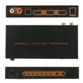 thumbnail image 1 of HD Multimedia Interface Sound Extractor, 4K 60Hz HDR HD Multimedia Interface Input HD Multimedia Interface ARC Sound Extractor  for Projector for Computer US Plug,EU Plug,UK Plug, 1 of 7