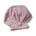thumbnail image 1 of Inteprter Toalla de secado de cabello absorbente de agua para mujer, gorro de baño elástico para niñas, gorro de ducha de estilo informal, Toallas y Paños Tipo 6, 1 of 6