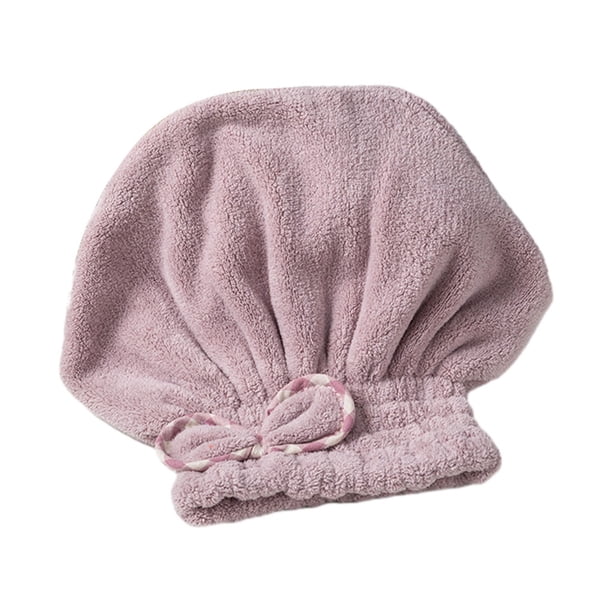 Inteprter Toalla de secado de cabello absorbente de agua para mujer, gorro de baño elástico para niñas, gorro de ducha de estilo informal, Toallas y Paños Tipo 6