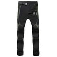 thumbnail image 2 of Baggy Sweatpants for Men Solid Color Mid Waisted Windproof Couple Dry Trousers Quik Pants Lightweight Comfortable Track Pants for Travel Training Running, 2 of 3