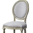thumbnail image 5 of Baxton Studio Chaise de Salle à Manger Claire en Beige et Marron, 5 of 5
