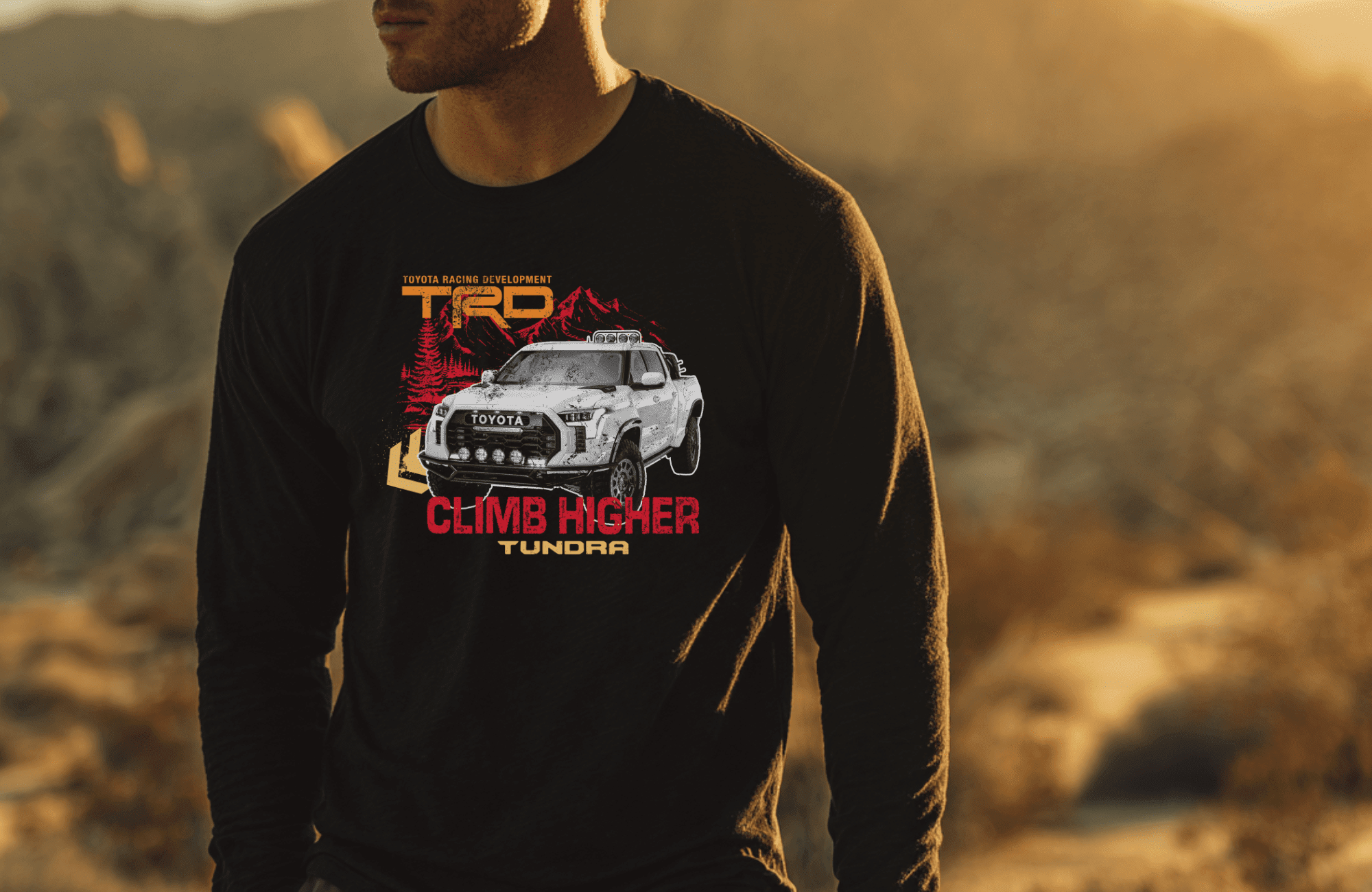 Toyota Tundra TRD Climb Higher Long Sleeve Tee