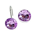 thumbnail image 4 of Ganchos redondos para cortina de ducha, diamantes de imitación acrílicos, baño, baño, ventana, cortina, varilla, gancho colgante, anillo 12 Piezas Kearding HA0894-02B, 4 of 6