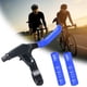 thumbnail image 5 of Greeniant 1 par de empuñaduras de palanca de freno de bicicleta, protectores de mango de absorción de impacto, funda extraíble ergonómica reutilizable Ciclismo Azul Greeniant  HW4848-03, 5 of 6