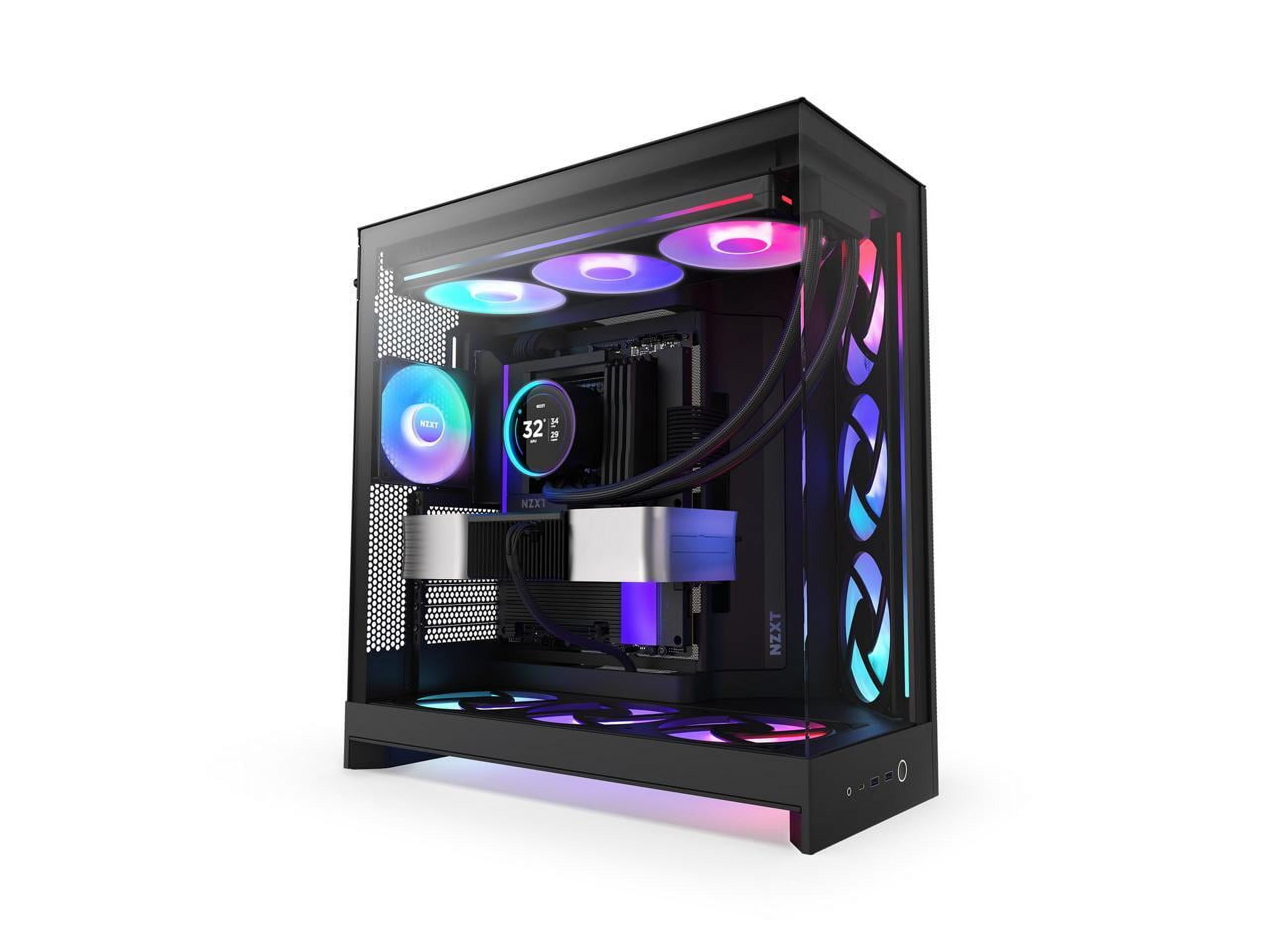 NZXT H9 ELITE ブラック NZXT H9 Elite Tempered Glass ATX Mid-Tower Computer Case
