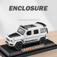 thumbnail image 3 of 1:36 Mercedes Benz BRABUS G800 High Simulation Diecast Metal Alloy Model car Sound Light Pull Back Collection Kids Toy Gift Blue With box, 3 of 6