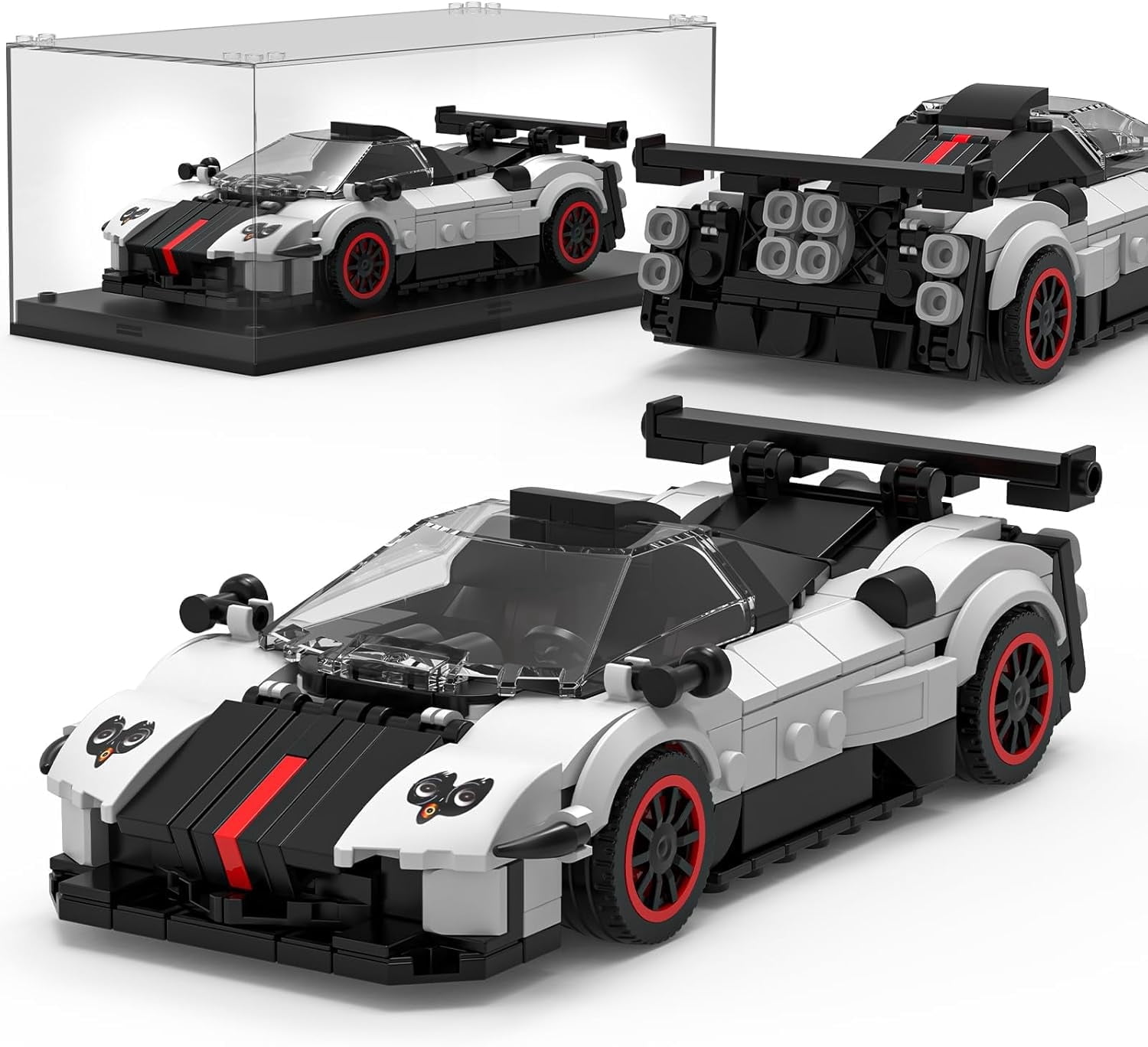 HOT MOC Supra Mk4 City Racing Car Speed Champions Sports Building