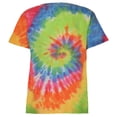 thumbnail image 2 of Colortone Kids/Childrens Little Boys Rainbow Tie-Dye Heavyweight T-Shirt, 2 of 4