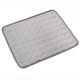 thumbnail image 1 of Almohadilla refrescante de verano para mascotas, colchón para dormir, almohadilla disipadora de calor, cojín de hielo simple para gatos y perros (talla XS, gris), 1 of 5