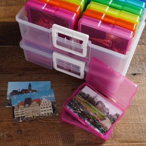  Recollections Photo Box and Craft Keeper, Multicolor