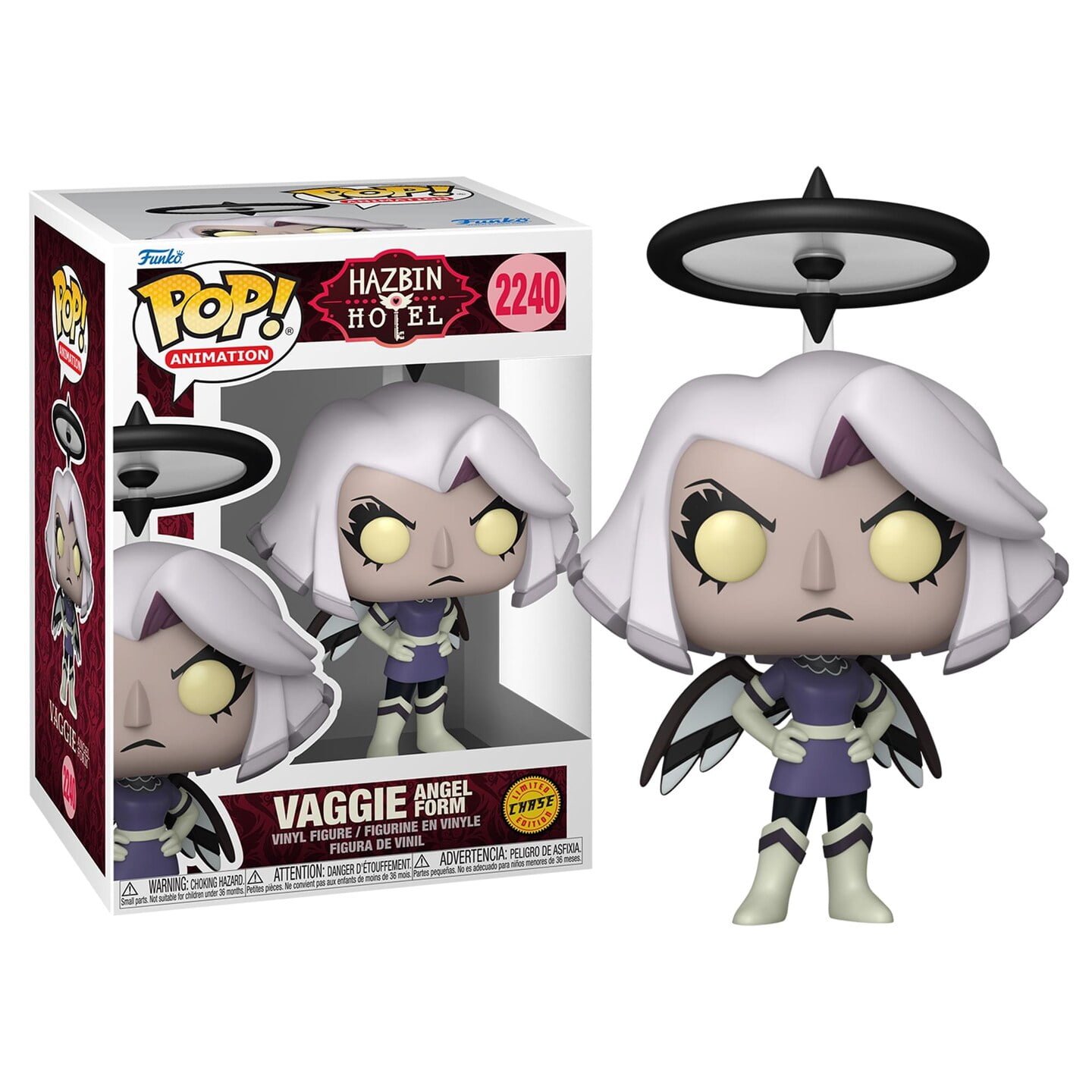 Funko, Hazbin Hotel, Alastor 2242 Chase Variant, Vinyl Collectible