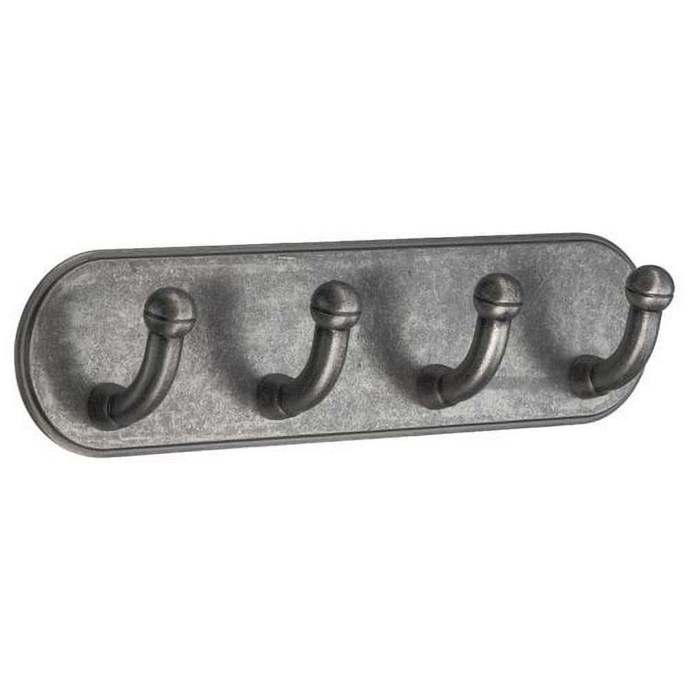Smedbo Quadruple Self-Adhesive Wall Mounted Hook Rack