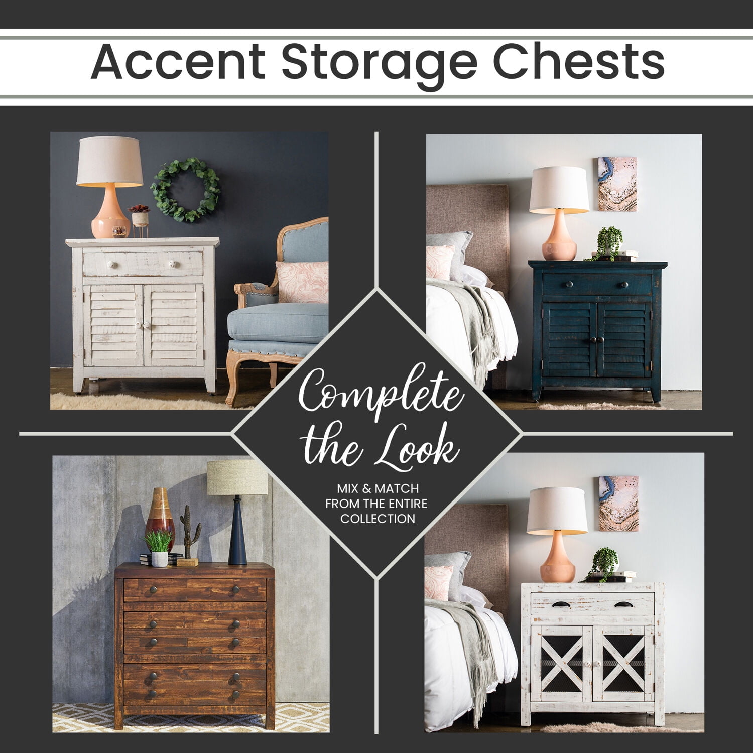 Oliver Home Furnishings accent chest (2 in stock) INV#3718
