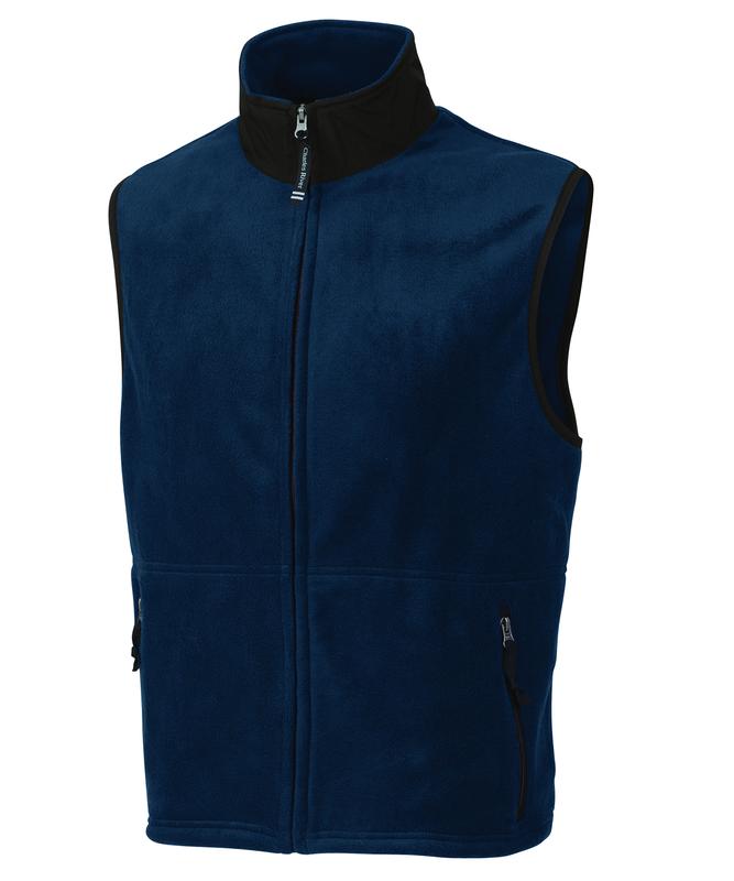 Ridgeline Fleece Vest in Navy/Black XXL 