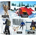 thumbnail image 4 of TRGPSG Men's Fleece Lined Hiking Pants Outdoor Cargo Pants Casual Work Ski Pants with 8 Pockets(No Belt),C29 Camo 42x33, 4 of 5