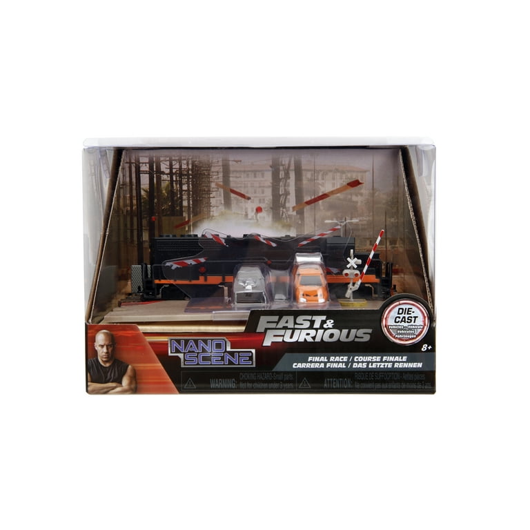 Jada Toys Fast & Furious Set with Toretto House Diorama