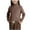 Brown, variant on Babcutegg Kid Girls Sweaters Regular Fit Elastic Waist Crew Neck Fall and Winter Outfit for Girls Beige Size 2