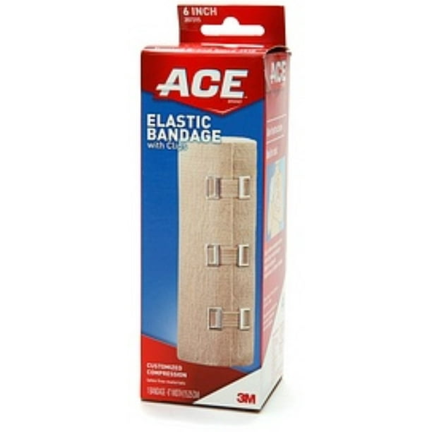 2 Pack ACE Elastic Bandage 6 Inches 1 Each