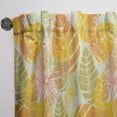 thumbnail image 3 of DESIGN ART Designart 'Summer Butterfly and Colorful Leaves' Traditional Curtain Single Panel 52 in. wide x 95 in. high - 1 Panel 95 Inches, 3 of 5