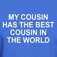 thumbnail image 3 of CafePress - My Cousin Has Best Cousin Dark T Shirt - Men's Classic Graphic Cotton T-Shirt, 3 of 4